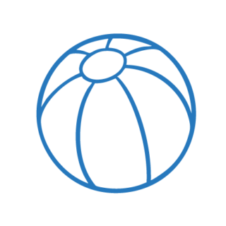 Beach ball icon