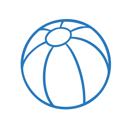 Beach ball icon