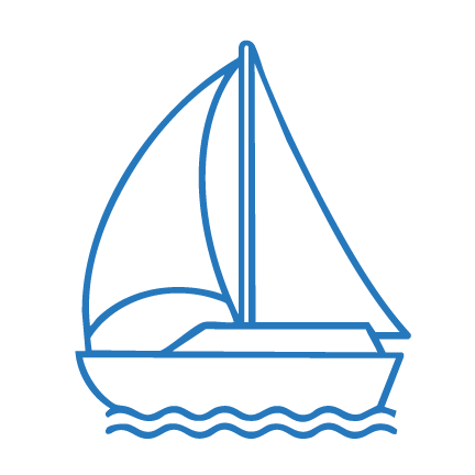 Sailboat icon