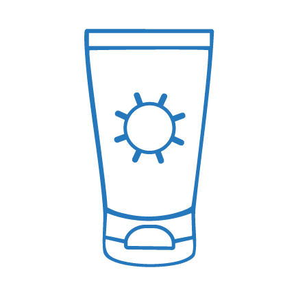 Sunscreen bottle icon