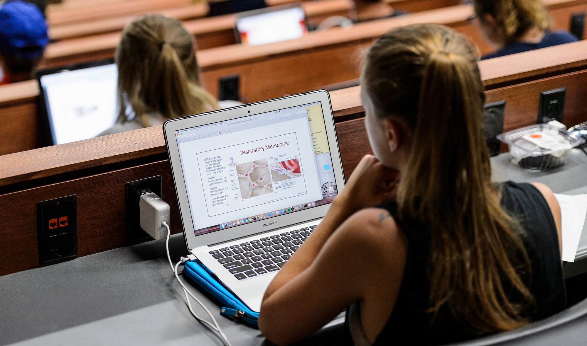 Students in a Kinesiology lecture