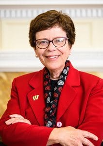 headshot of UW-Madison chancellor Rebecca Blank